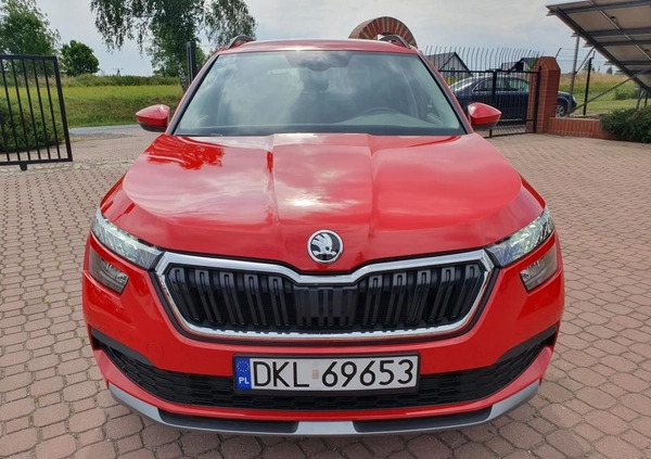 Skoda Kamiq cena 81800 przebieg: 16550, rok produkcji 2020 z Kłodzko małe 781